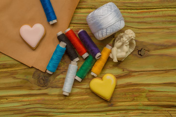 Group of thread bobbins