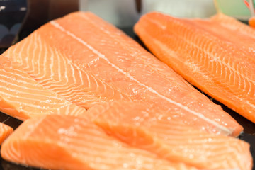 Fresh Raw Salmon