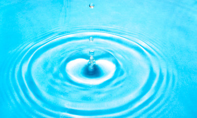 Splash water drop.