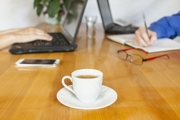 coffee & business meeting