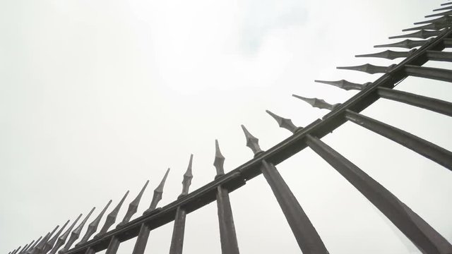 High Forged fence summer