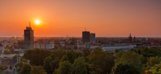 Fototapeta na wymiar Gdańsk o świcie.