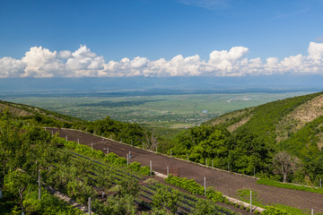 Urban and natural sites near Tbilisi, Kutaisi, Borjomi