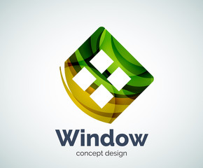Window logo template