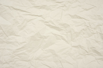 crumpled paper texture, Background brown crumpled paper