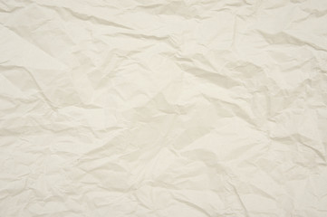 crumpled paper texture, Background brown crumpled paper