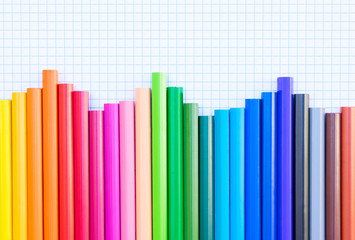 Fototapeta premium Back to school pencils