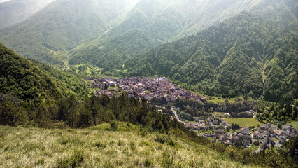 Claut, veduta dal picco del monte