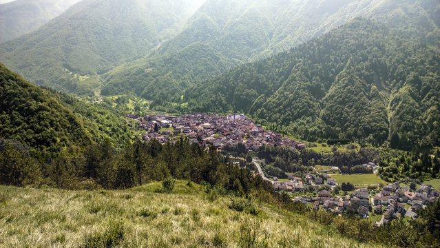 Claut, veduta dal picco del monte