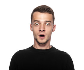 Obraz premium Portraite of funny man