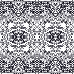 Seamless vector hand drawn ethnic pattern