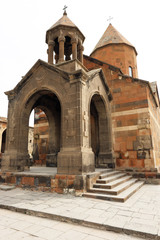 Fototapeta na wymiar Ancient monastery Khor Virap in Armenia