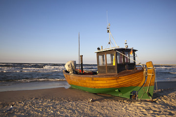 Fototapeta premium Fischerboot