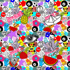 Fototapeta premium Sticker bomb