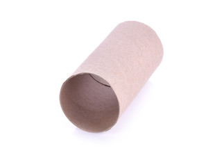 Wipe the toilet paper tube