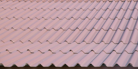 Roof tile / View of roof tile background. Shallow depth of field.