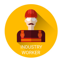 Industry Worker Icon