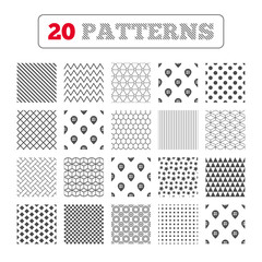 Sale pointer tag icons. Discount symbols.