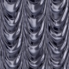 Illustration pattern of seamless silver drapery texture - 119288804