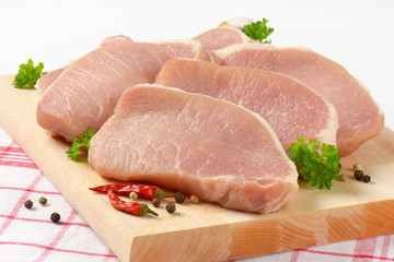 boneless pork loin chops