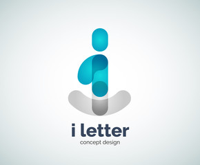 Letter i logo