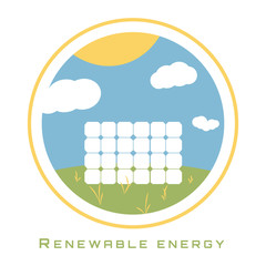 Renewable energy. Solar energy