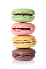 Colorful macaroons