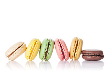 Colorful macaroons