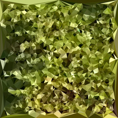 Fern Green Abstract Low Polygon Background