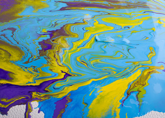 Abstract colorful paint