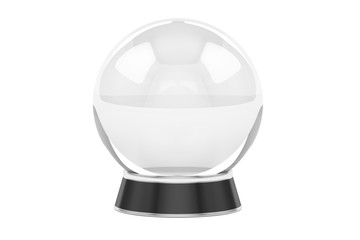 crystal ball, 3D rendering
