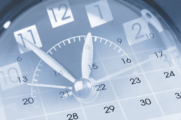 Clock and calendar