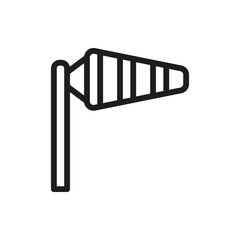 wind cone Icon on white background