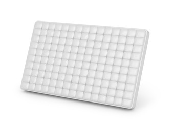 Mattress isolated on white. 3d illustration