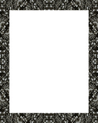 Old Style Decorated Mosaic Frame