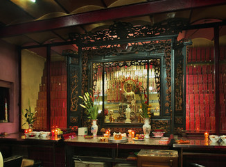 Jade Emperor Pagoda - Chua Ngoc Hoang in Ho Chi Minh. Vietnam