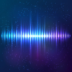 Blue shining cosmic vector equalizer