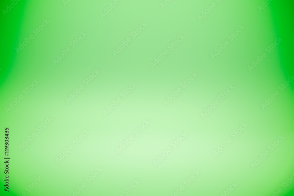 Fototapete green gradient abstract studio wall for backdrop design for product or text put over