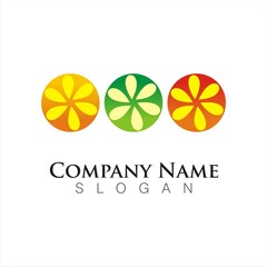 fruit juice logo template