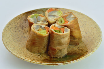 野菜の肉巻き
