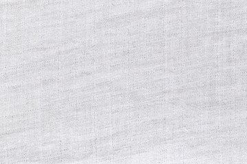 Fototapeta na wymiar Texture of white raw fabric for the background design.