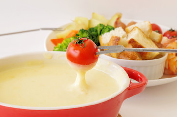 チーズフォンデュ