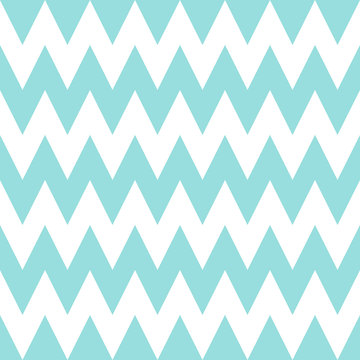 Chevron stripe pattern seamless green aqua and white colors. Fashion design pattern seamless . Geometric stripe abstract background vector.
