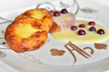 сырники со сгущенкой 