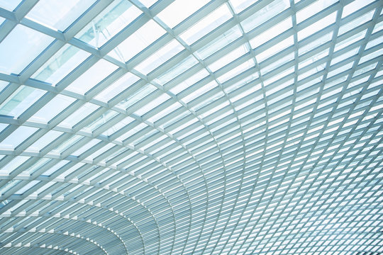 building construction of metal steel framework