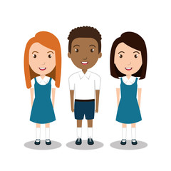 students group uniform icon