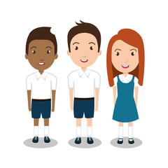 students group uniform icon