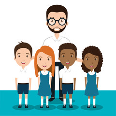 student school teacher icon