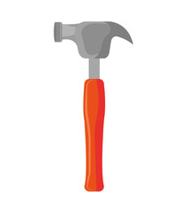 hammer construction tool device icon