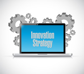 Innovation Strategy computer isolated sign concept